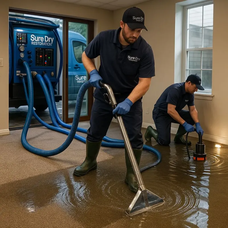 Water Extraction and Removal process in Arlington, MD